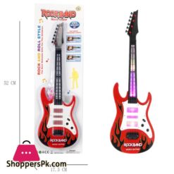 Rockband Music Guitar With Lights For Kids