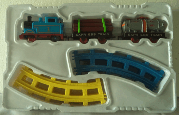 Thomas Cartoon Train - 11 Pieces