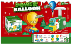 Kids Power Iatable Balloon Catoy Balloon Launcher Toy Set Education Science Experiment Puzzle Fun Game Toys
