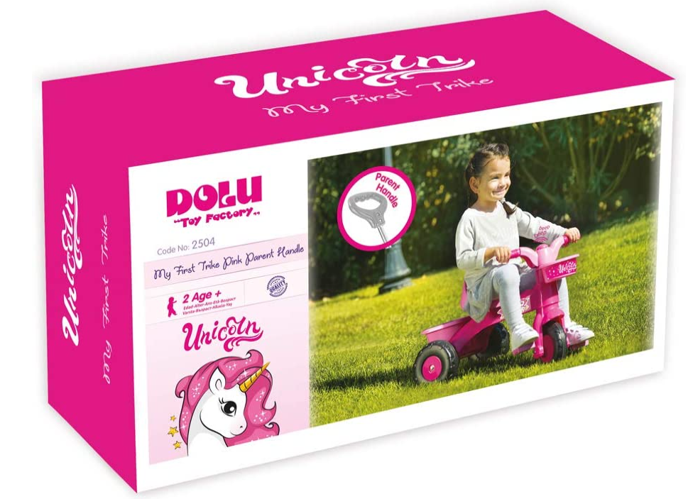 My Firstunicorn Trike With Parent Handle