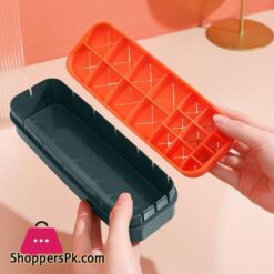 Silicone Abs Lipstick Box Makeup Organizer Storage Box Lipstick Nail Polish Organizer Display Holder Cosmetic Organizer Box