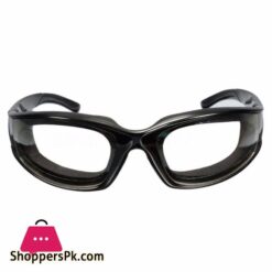 Tears Free Onion Goggles Glasses Kitchen Slicing Eye Protect Built In Sponge