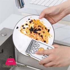 Thick Sponge Creative Smiley Face Decontamination Dish Washing Cloth Cleaner Sponge Home Kitchen Cleaning Tools Set 4Pcs