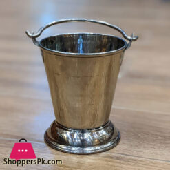 Traditional Stainless Steel Balti Kitchen Stainless Steel Bucket For Serving Daal Small Bucket