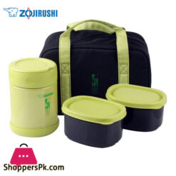 Zojirushi Original Japan Lunch Box Stainless Steel Food Jar - 0.35L - Sw-Eze-35