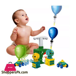 Kids Power Iatable Balloon CaToy Balloon Launcher Toy Set Education Science Experiment Puzzle Fun Game Toys