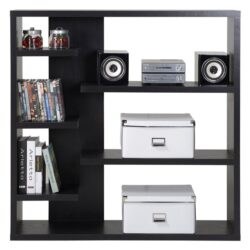 Homestar 6 Shelf Storage Bookcase