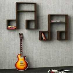Music Room Wall Decor Shelf