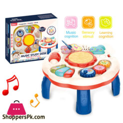 Music Study Desk Little Angel Baby Toys Activity Table