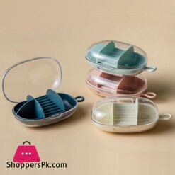 Portable Jewelry Box Organizer Earrings Hair Clip Holder Outdoor Travel Jewelry Display