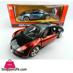 Rastar 1:18 Die Cast Bugatti Veyron Model Car with Opening Doors and Detailed Interior and Exterior,