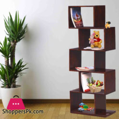 Solid Wood Open Book Shelf