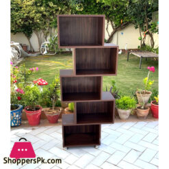 Solid Wood Open Book Shelf