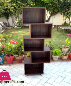 Solid Wood Open Book Shelf