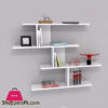 Wall Rack-Zigzag Shape Wall Shelves-Tw01