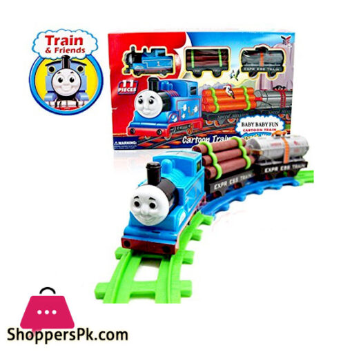 Thomas Cartoon Train - 11 Pieces