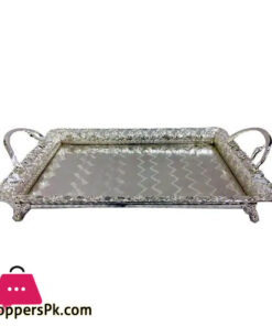 ORCHID Rectangular Tray (Silver)