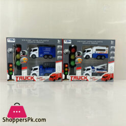 Kids Play Truck With Trafic Lights