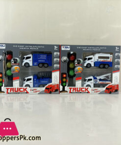 Kids Play Truck With Trafic Lights