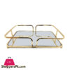 Orchid Gold Decor Miror Tray (Medium)