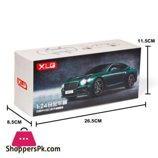 1:24 BENTLEY Continental GT Simulation Diecast Alloy Car Model Kids Toy Gift
