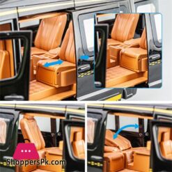 124 Benzs Sprinter Mpv Alloy Car Model Diecast Metal Toy Bus Car Model Sound And Light High Simulation Collection Kids Toy Gift