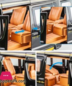 124 Benzs Sprinter Mpv Alloy Car Model Diecast Metal Toy Bus Car Model Sound And Light High Simulation Collection Kids Toy Gift