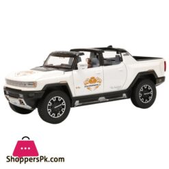 1:24 Hummer Ev Truck Alloy Car Model New Energy Off-Road Vehicle Toys Simulation With Sound And Light Two Styles