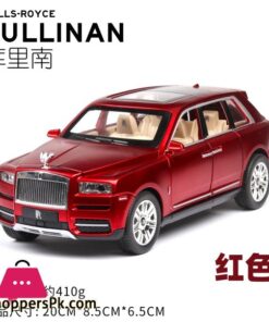124 Rolls Royce Cullinan Alloy Car Model Metal Vehicles Diecasts Collection With Engine Sound And Light Gift For Children
