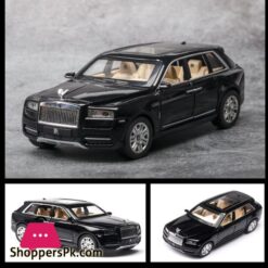 124 Rolls Royce Cullinan Alloy Car Model Metal Vehicles Diecasts Collection With Engine Sound And Light Gift For Children