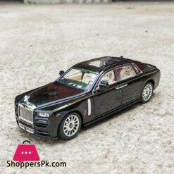 1:24 Sound And Light Pull Back Alloy Car Model Car Set Children'S Toys Rolls-Royce Phantom Ornaments Collection