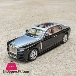 1:24 Sound And Light Pull Back Alloy Car Model Car Set Children'S Toys Rolls-Royce Phantom Ornaments Collection