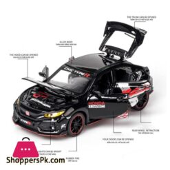 132 Honda Civic Type R Limited Edition Toy Car Metal Toy Diecasts Toy Vehicles Car Model High Simulation Car Toys For Boydiecasts Toy Vehicles