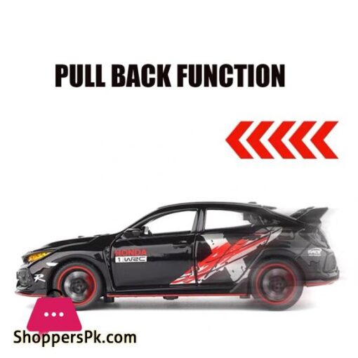 132 HONDA CIVIC TYPE R LIMITED EDITION Toy Car Metal Toy Diecasts Toy Vehicles Car Model High Simulation Car Toys For BoyDiecasts Toy Vehicles