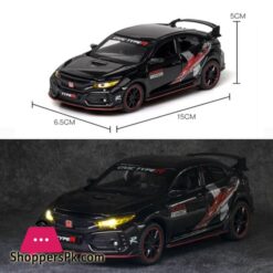 132 Honda Civic Type R Limited Edition Toy Car Metal Toy Diecasts Toy Vehicles Car Model High Simulation Car Toys For Boydiecasts Toy Vehicles