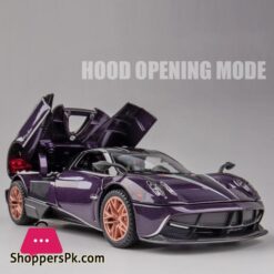 132 Pagani Huayra Dinastia Alloy Car Model Diecast Toy Vehicle Sound And Light Pull Back Simitation Cars Model Toys Giftdiecasts Toy Vehicles
