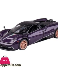 132 Pagani Huayra Dinastia Alloy Car Model Diecast Toy Vehicle Sound And Light Pull Back Simitation Cars Model Toys Giftdiecasts Toy Vehicles