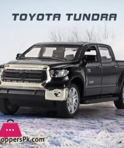 1:32 Toyota Tundra Pickup Truck, Diecast Metal Model Car Toy with Sound Light, Kids Gift Collection