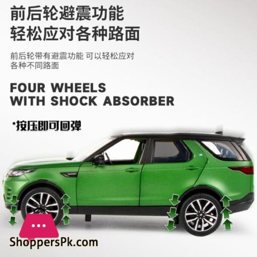 2021 Discovery 5 Diecast 1:24 Alloy Car Model Miniature Metal Vehicle Off-Road SUV For Kids