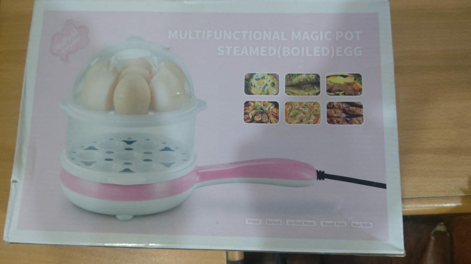 Multifunctional Magic Pot Steamed (Boiled) Eggs Double Layer WLD-202