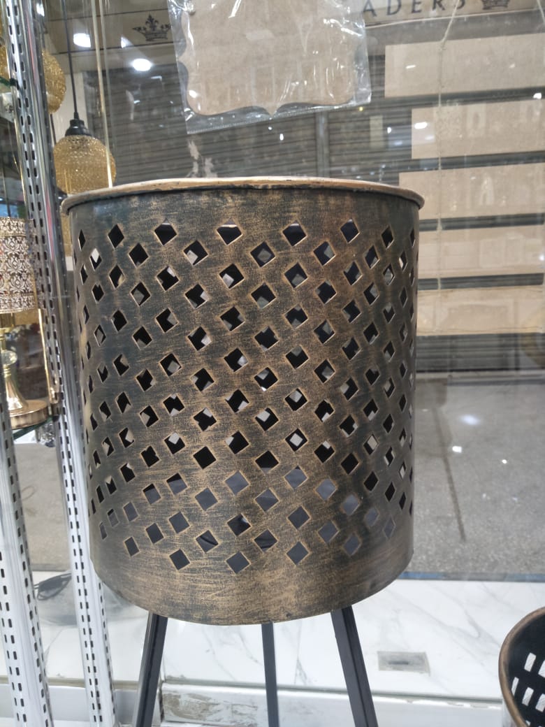 Metal Plant Pot Stand Set Of 2- Home Decor