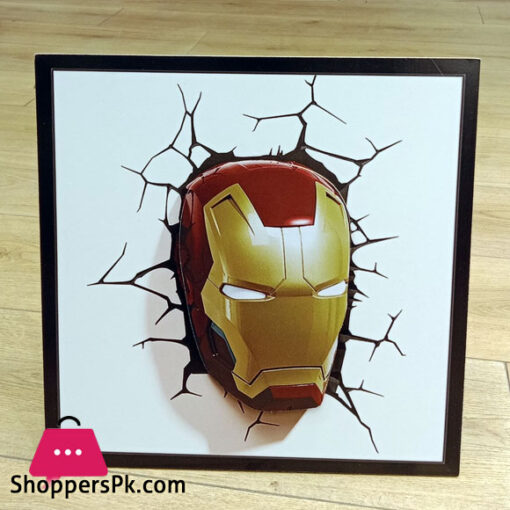 3D Marvel Hanging Picture Frame Ironman