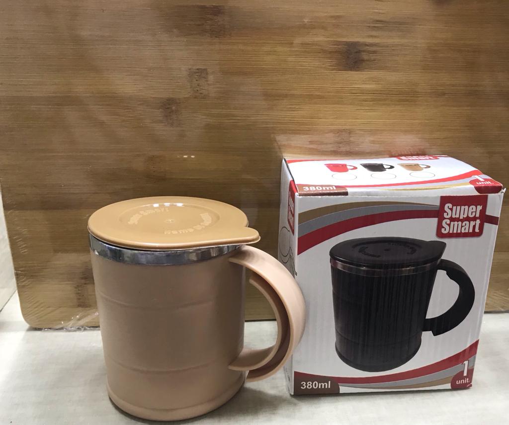 Stainless Steel Travel Coffee Mug - 380Ml