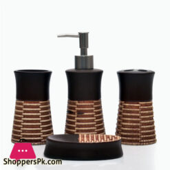 A-Y Bathroom Set Stone Set of 4Pcs