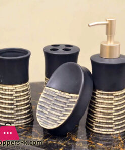 A-Y Bathroom Set Stone Set Of 4Pcs - Image 2
