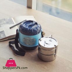 Carry Lunch Carrier 2 Steel Bowls