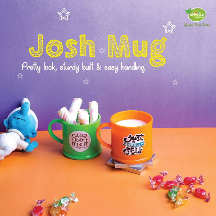 Appollo Josh Mug (Set Of 3)