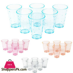 Appollo Party Acrylic Glass Model-3 Set (6 Pieces)