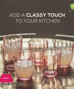 Appollo Real Acrylic Glass Model 2 Set 6 pieces 450ml