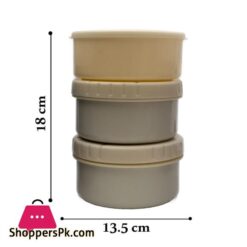 Riwayat Lunch Carrier 2 Steel Bowls 1 Salad Bowl